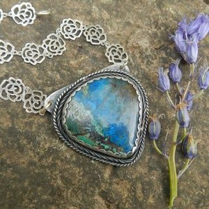 ❤️SOLD❤️Azurite, statement piece